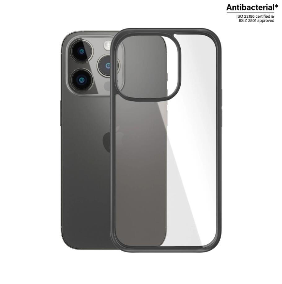 PanzerGlass™ Clear Case Black Edition für das Apple iPhone 14 Pro PanzerGlass™ Clear Case Black Edition für das Apple iPhone 14 Pro